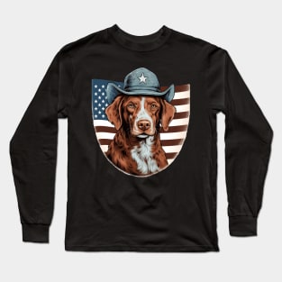 Brittany 4th of July Long Sleeve T-Shirt